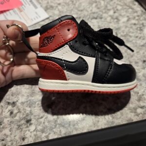 New Black and Red High-Top Air Jordan Power Bank 8000.Real Leather Shoe. Awesome